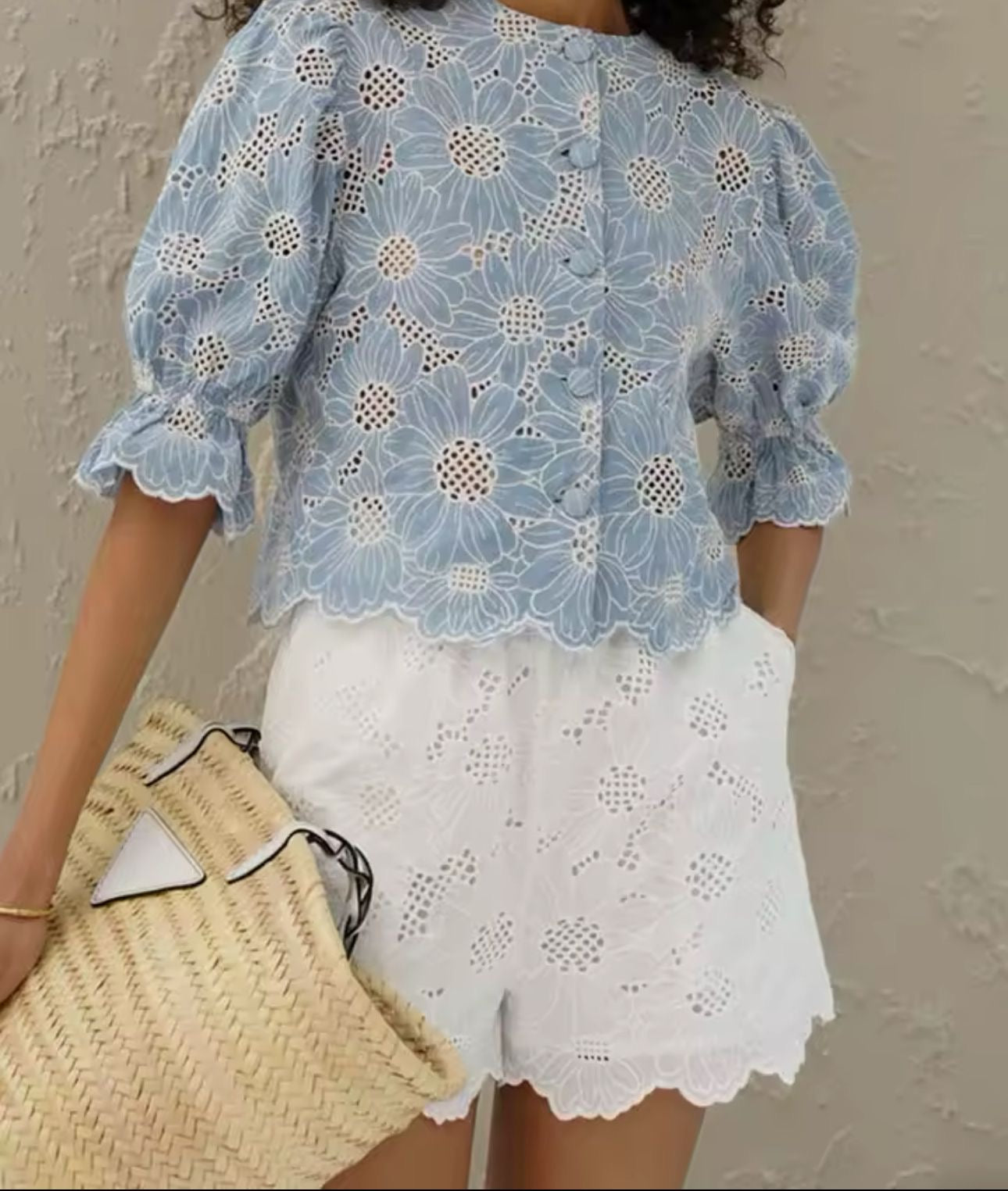 Blusa French style