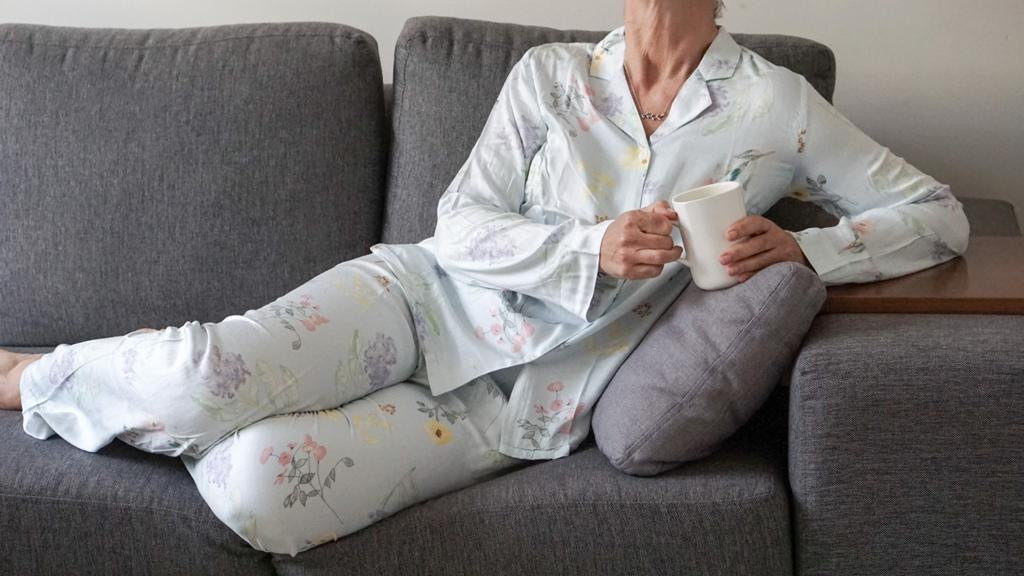 Pijama azul