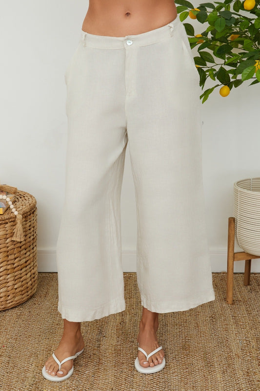 Pantalón lino butter