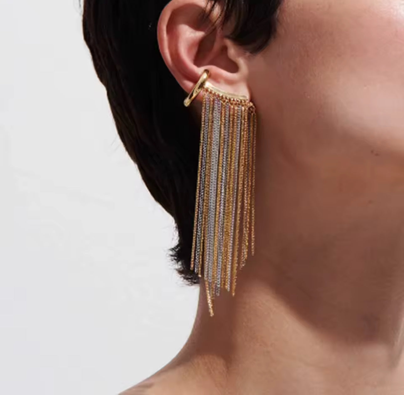Earcuff colgante