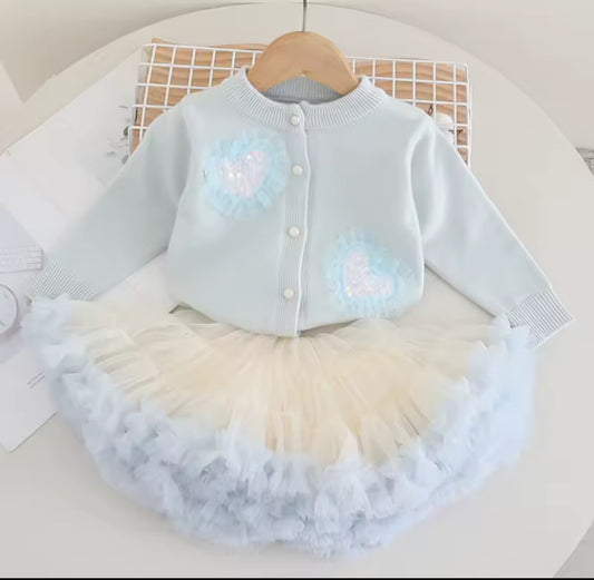 Conjunto falda y suéter