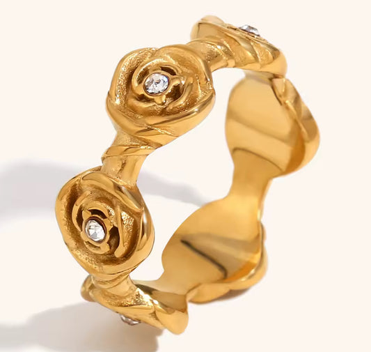 Anillo rosas