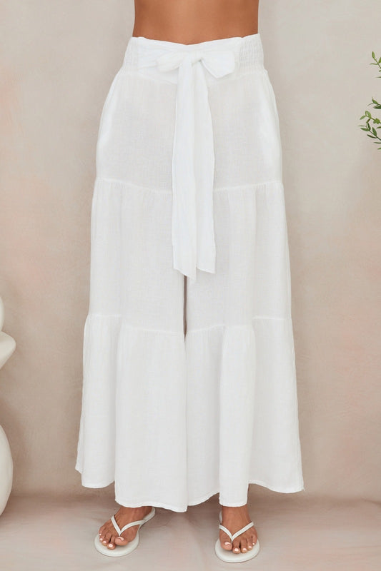 Pantalón link italiano blanca