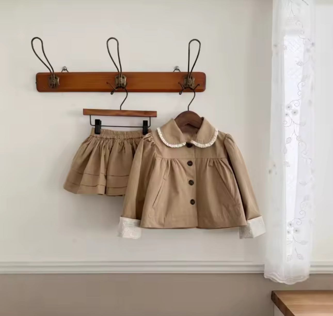 Conjunto beige