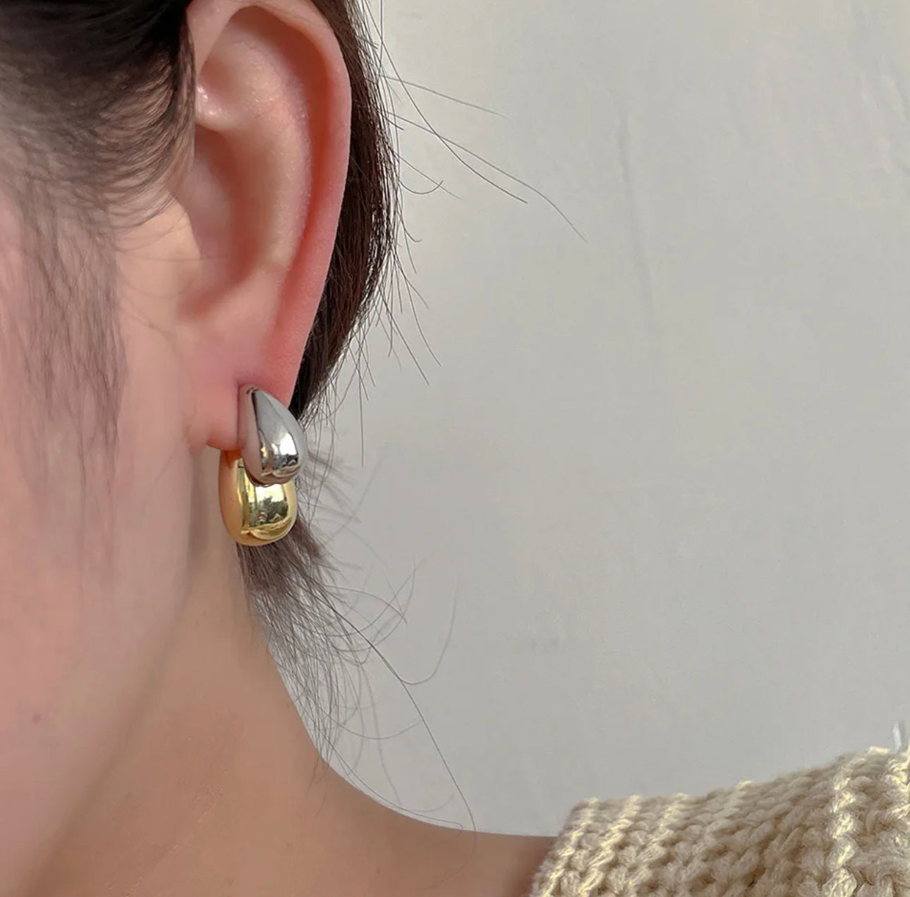 Arete doble gota