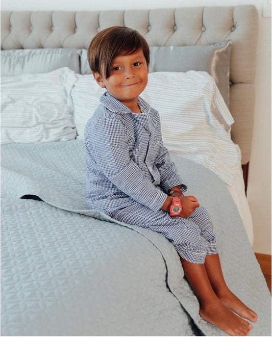 Pijama conjunto cuadros Niño