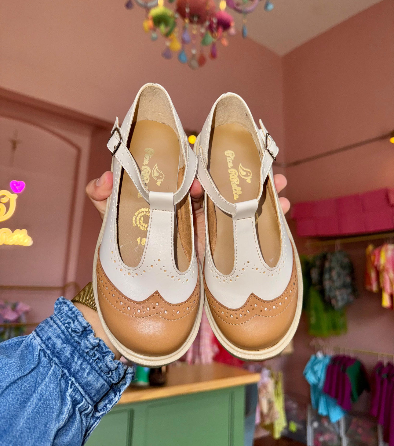 Zapatos beige
