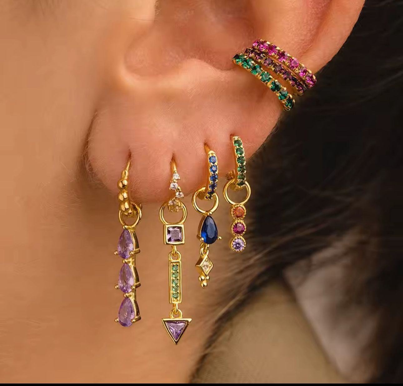 Piercing colgante