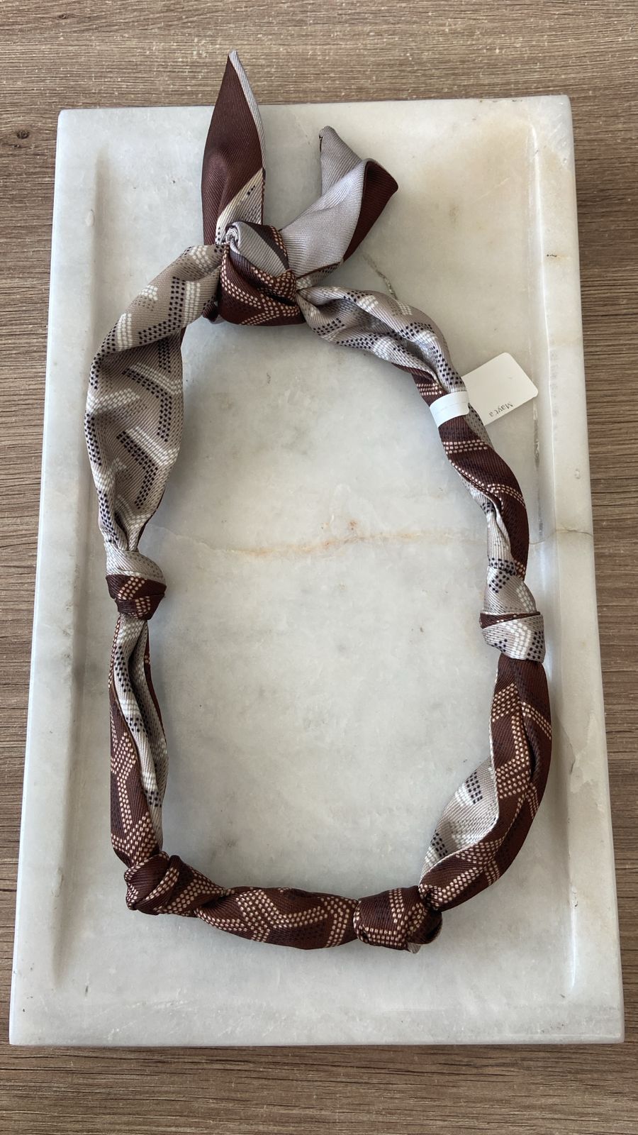 Collar mascada