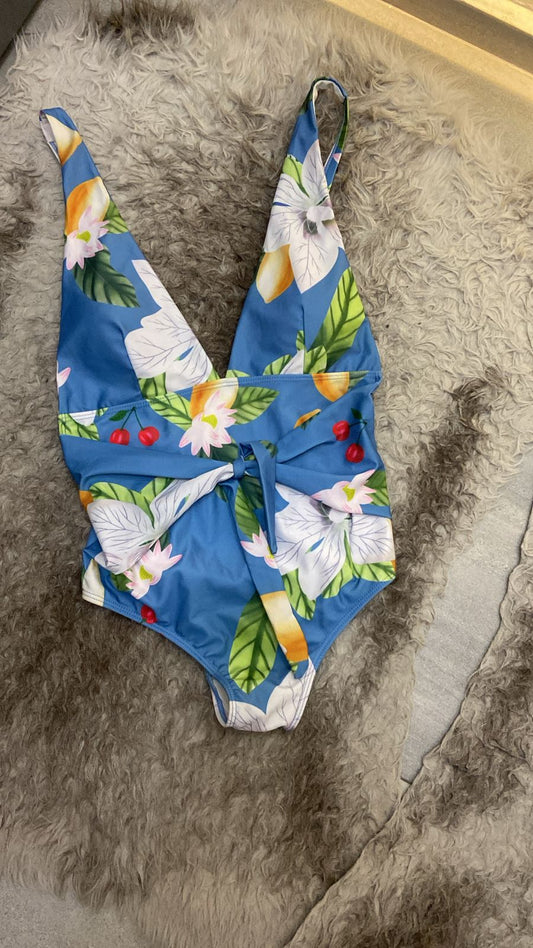 Traje de baño floreado