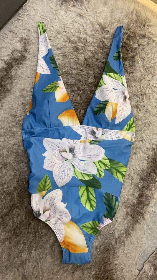 Traje de baño floreado