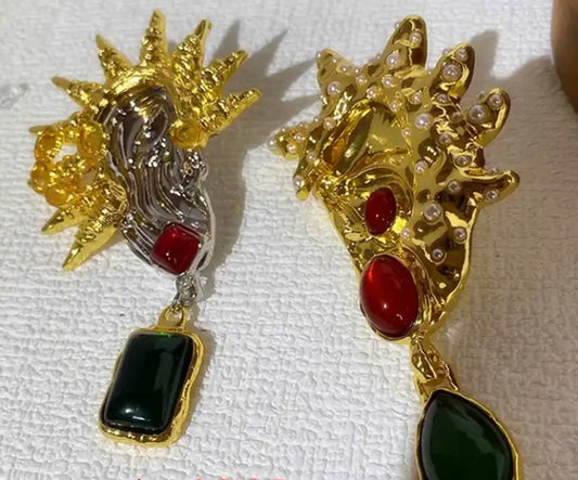 Aretes desiguales XL