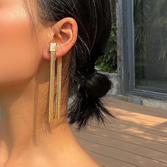 Earcuff colgante