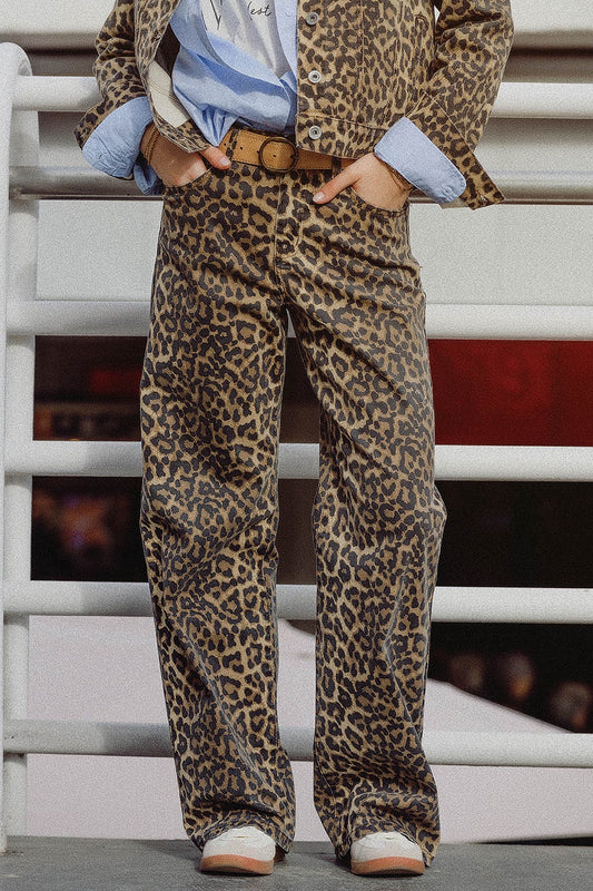 JEANS ANIMAL PRINT
