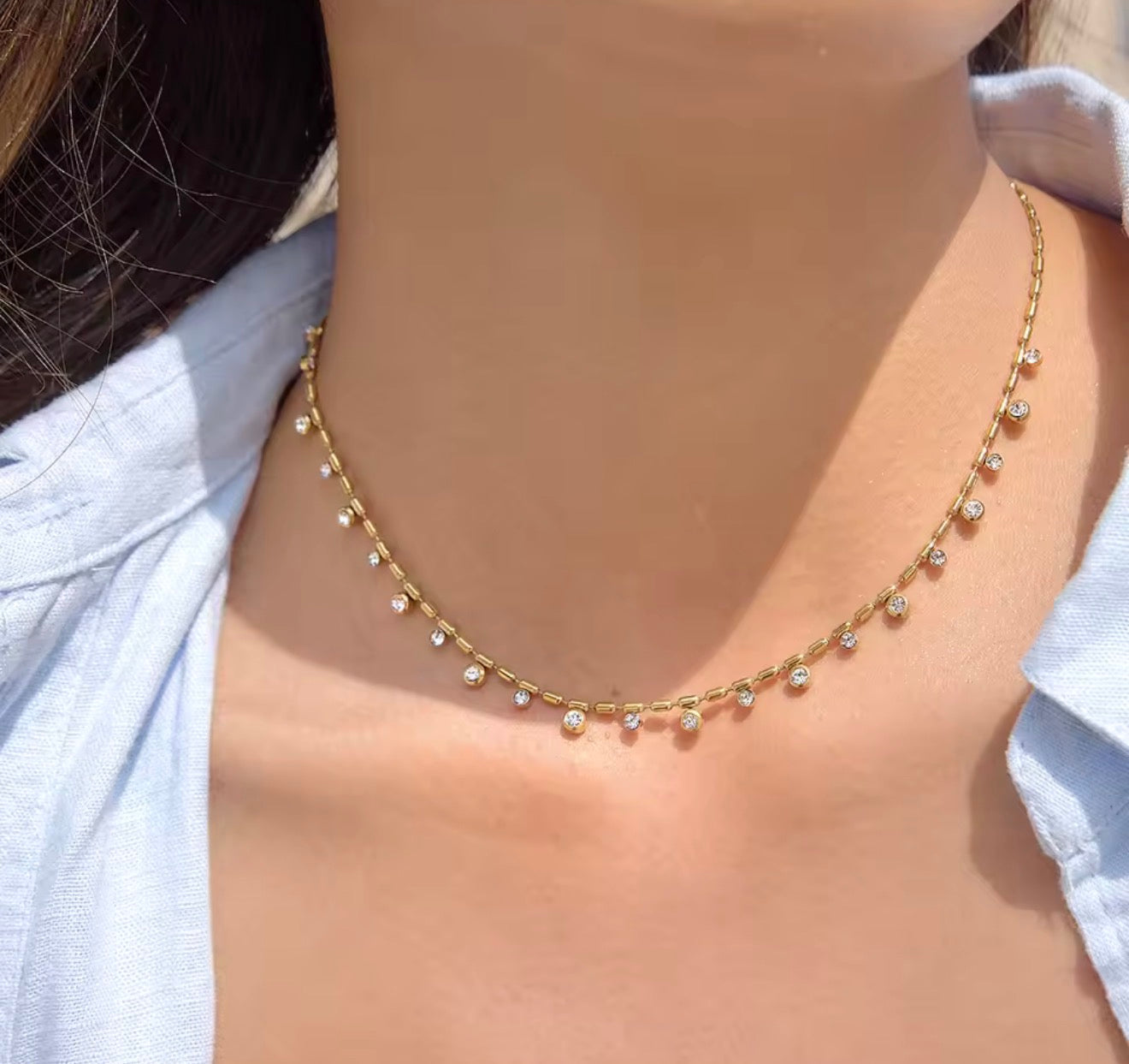 Collar colgante