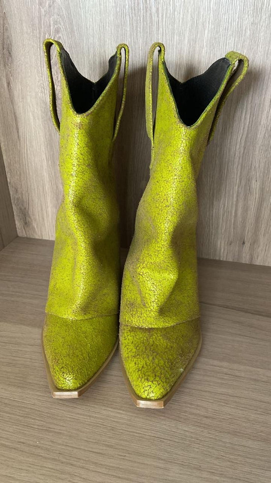 BOTAS VERDE LIMÓN