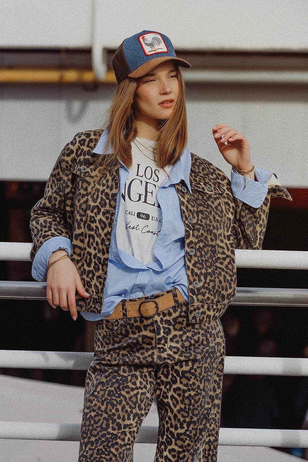 CHAMARRA ANIMAL PRINT