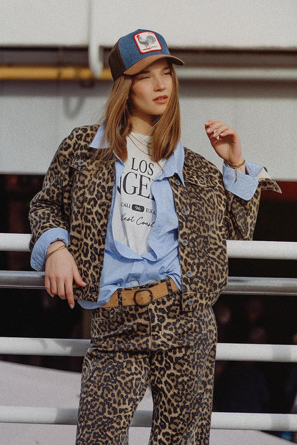 CHAMARRA ANIMAL PRINT