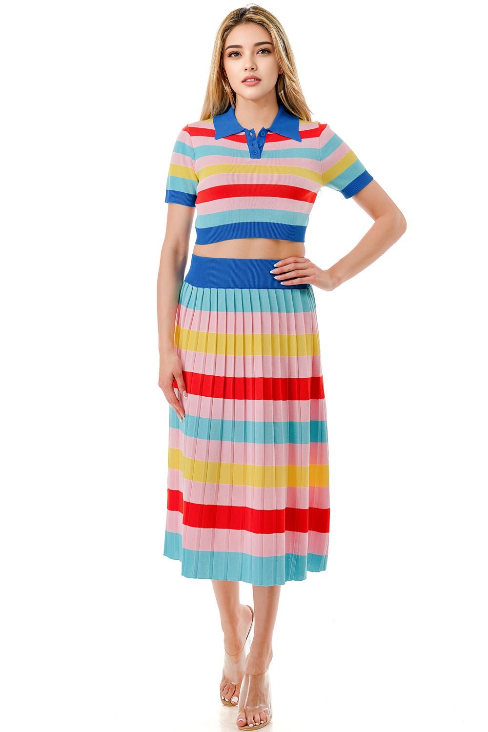 Set tejido colores