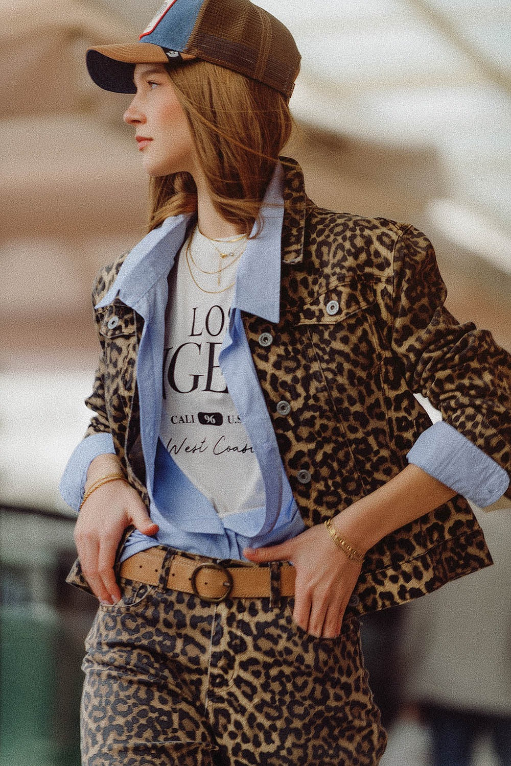 CHAMARRA ANIMAL PRINT