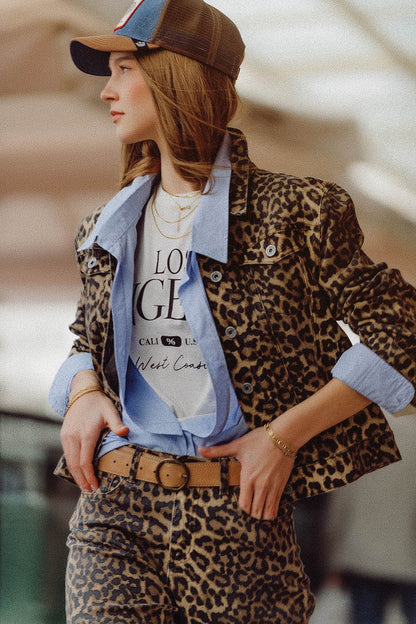 CHAMARRA ANIMAL PRINT