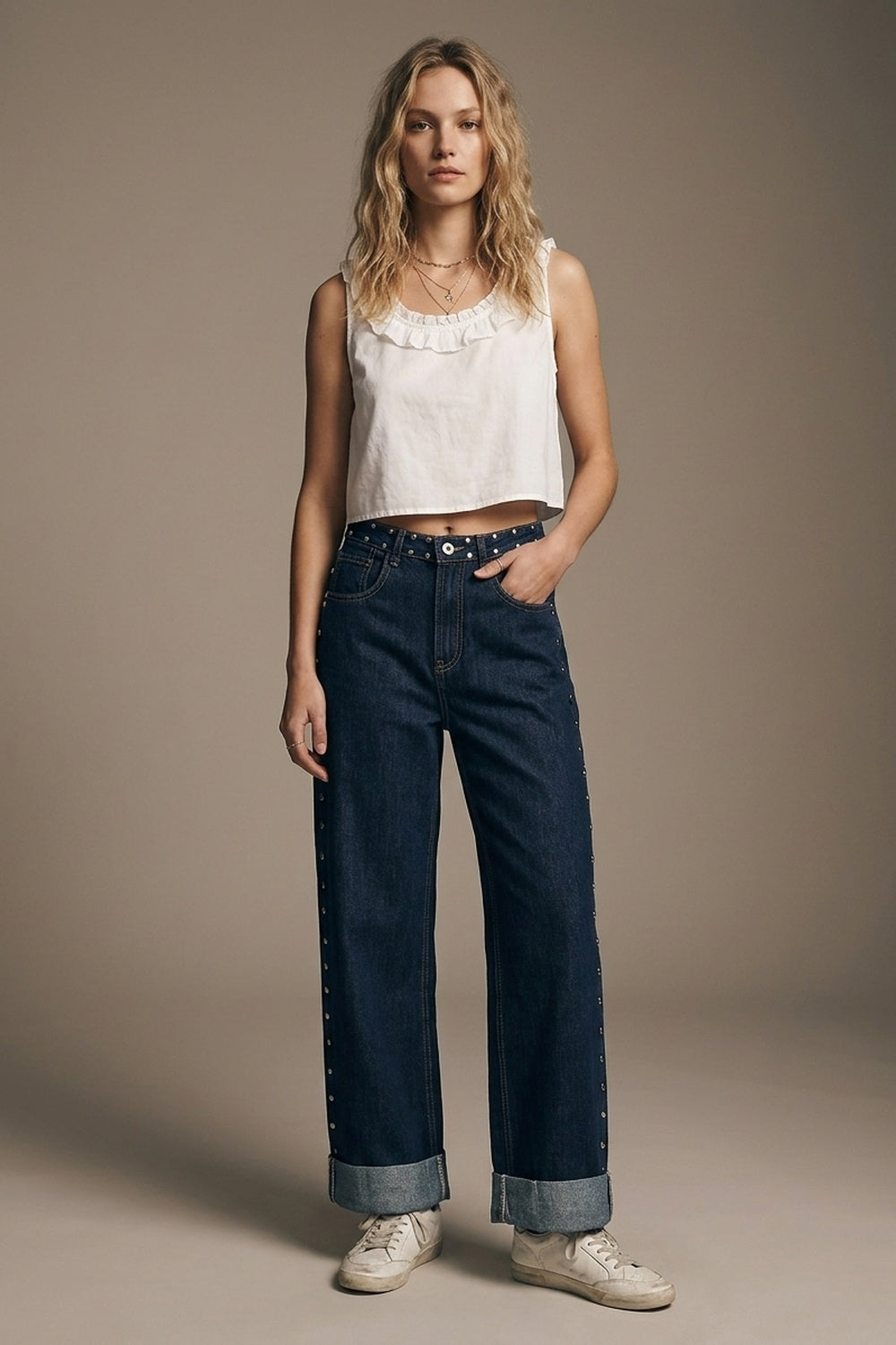 PANTALON DENIM ESTOPEROLES
