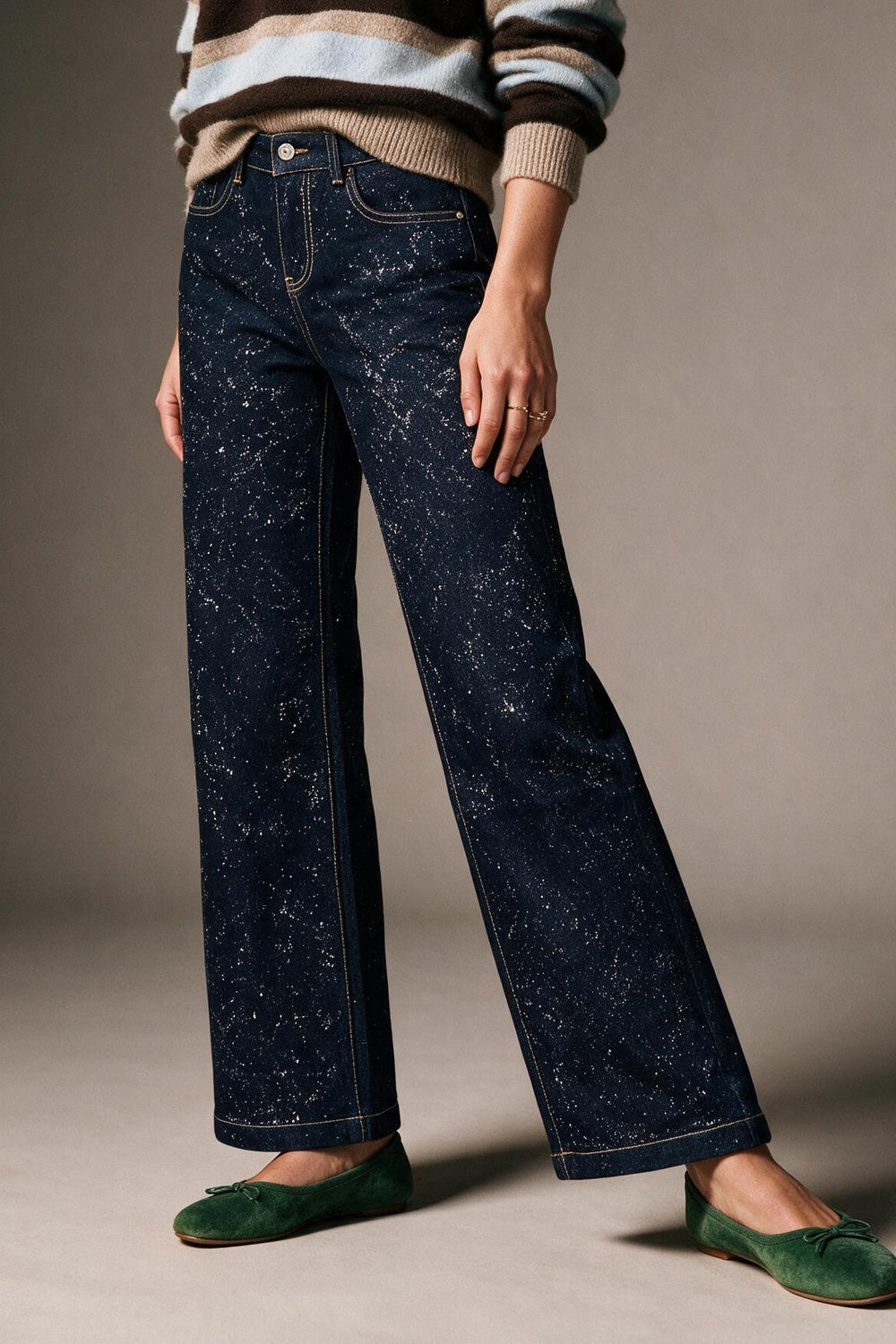 JEANS BRILLOS