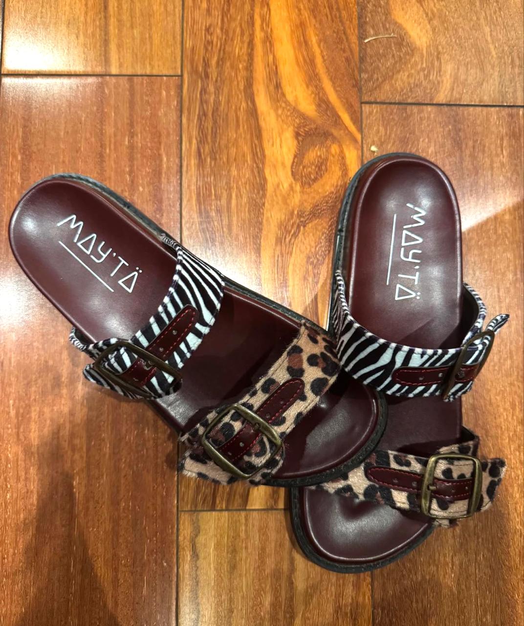 SANDALIAS ANIMAL PRINT