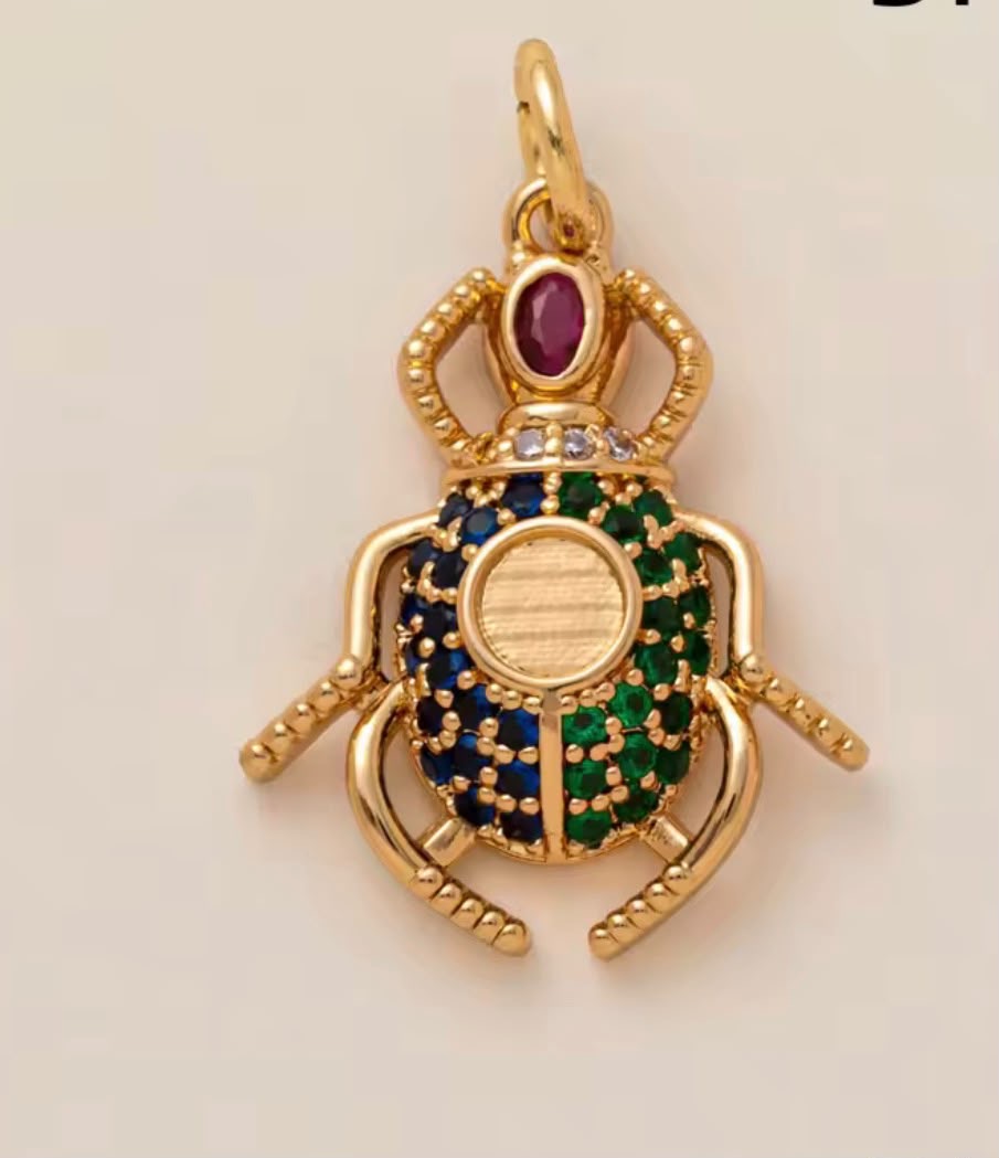 DIJE BICHOS CON PIEDRAS