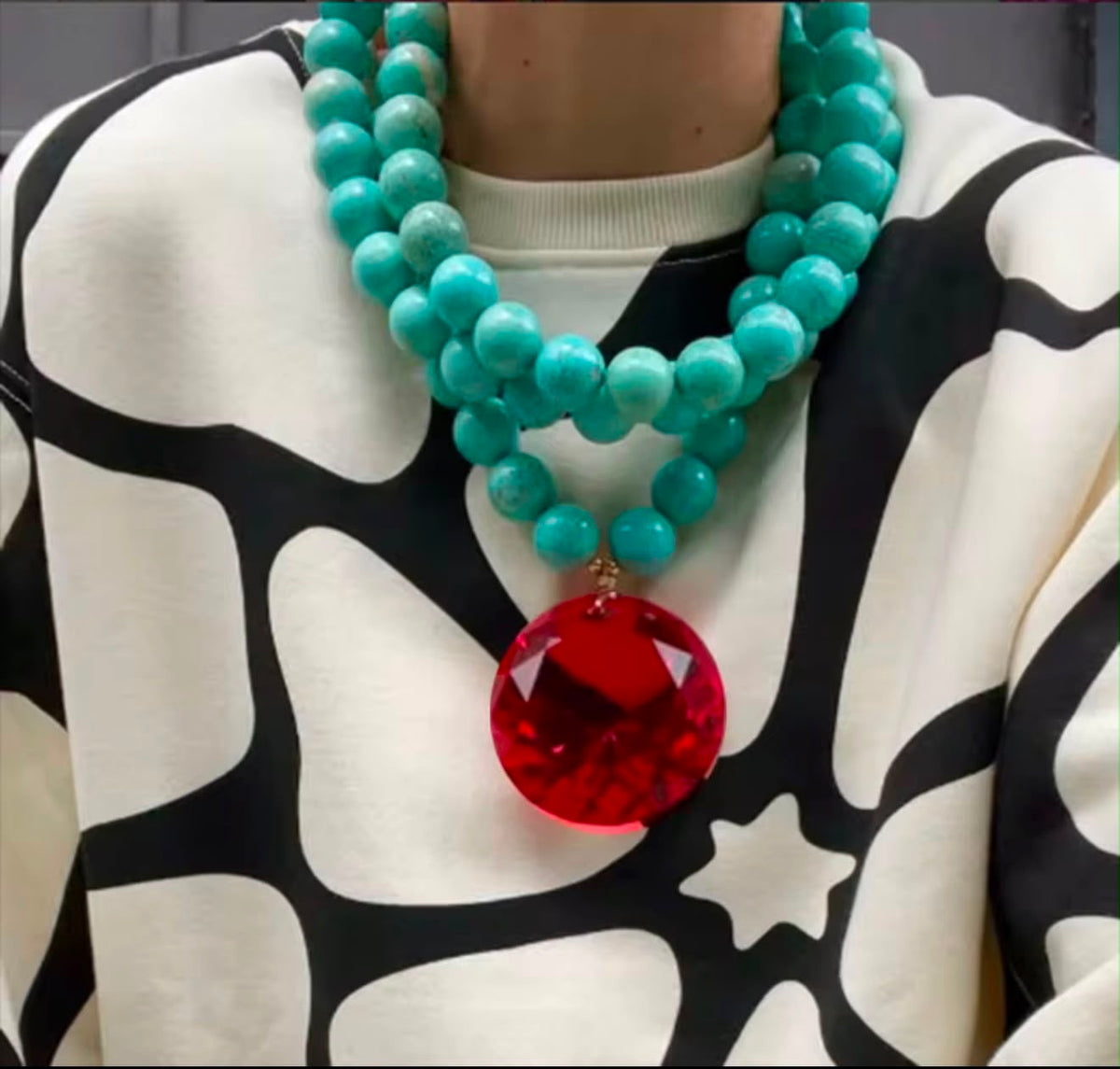 COLLAR TURQUESA