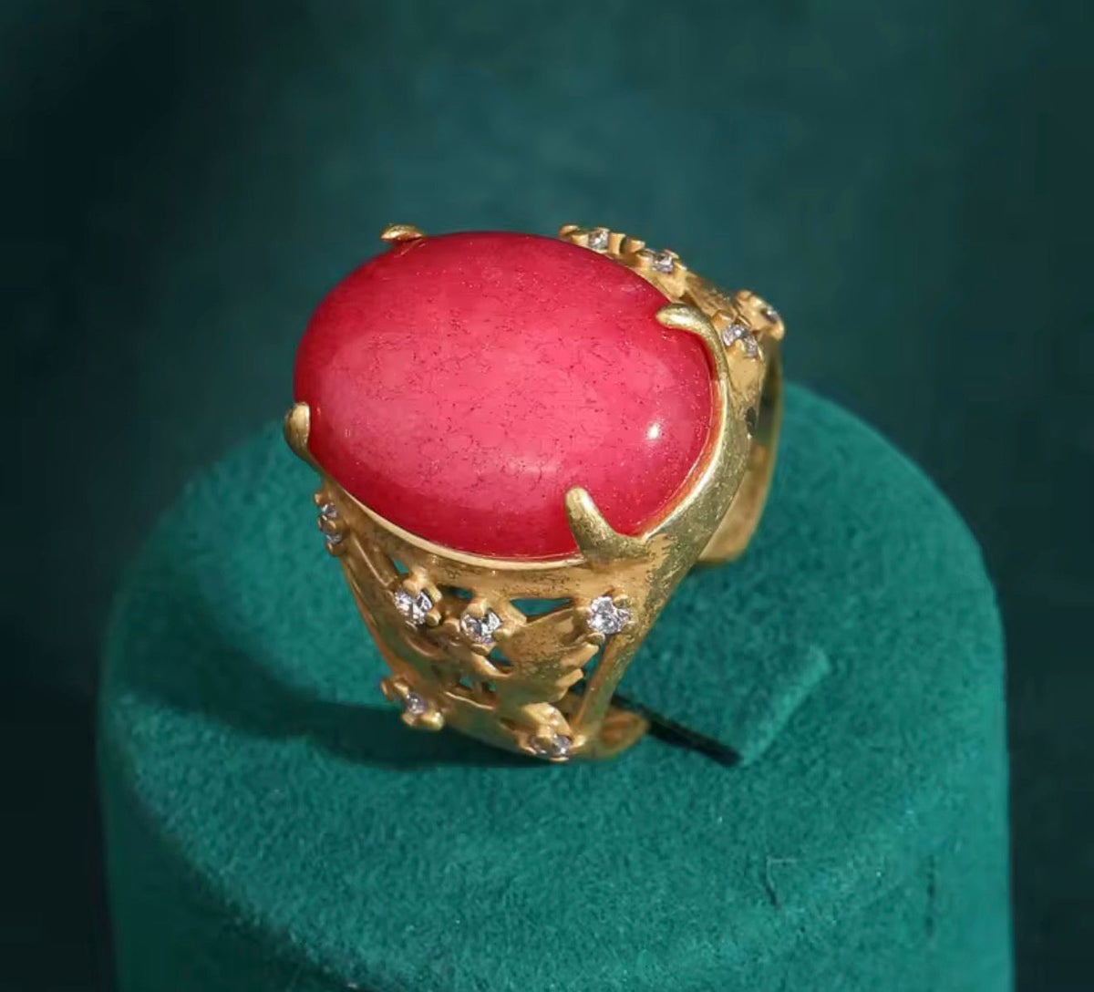 ANILLO PIEDRA ROSA