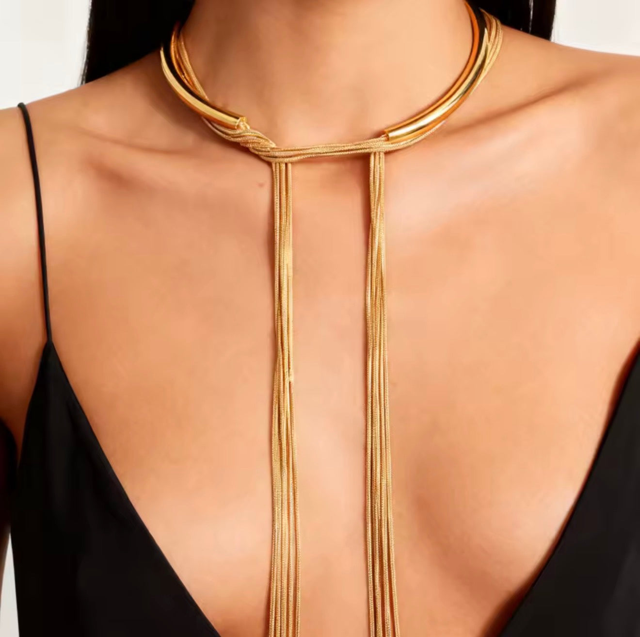 Choker colgante