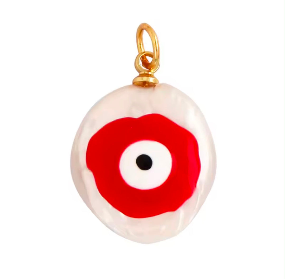 DIJE PERLA CON OJO
