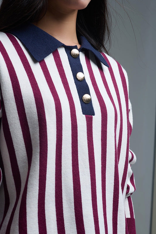 Sudadera rayas