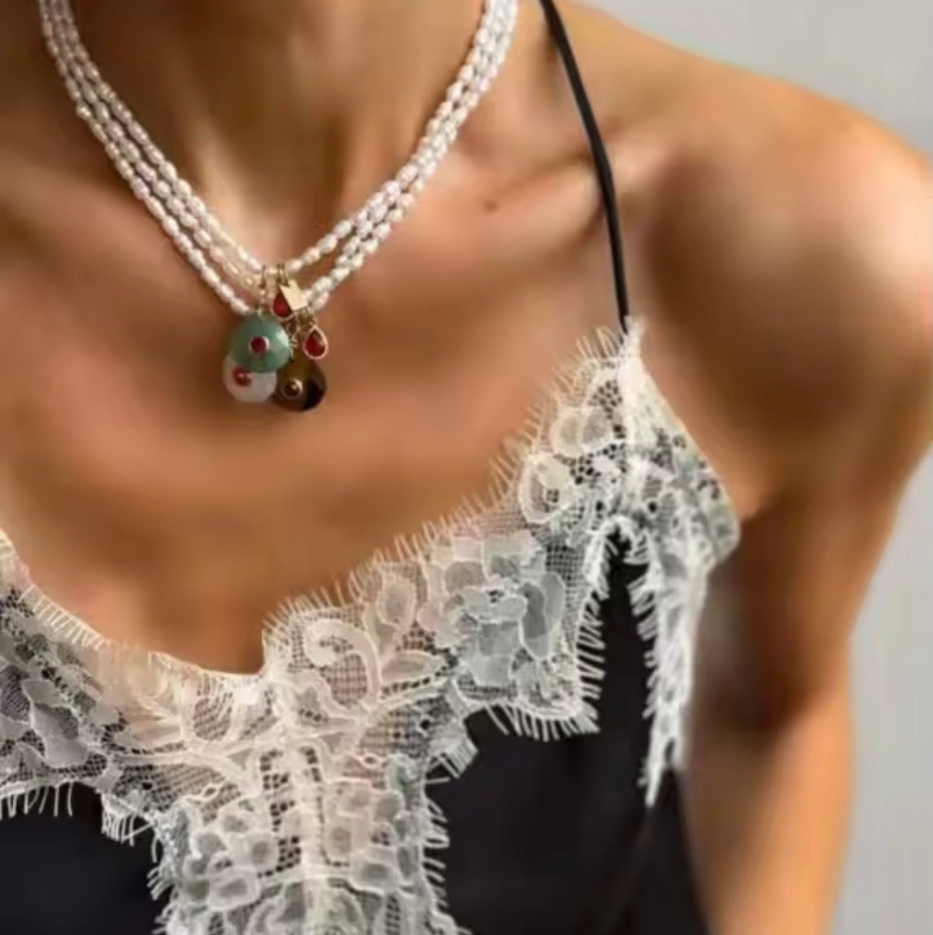 Collar perla