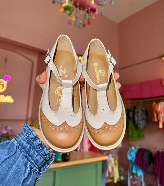Zapatos beige