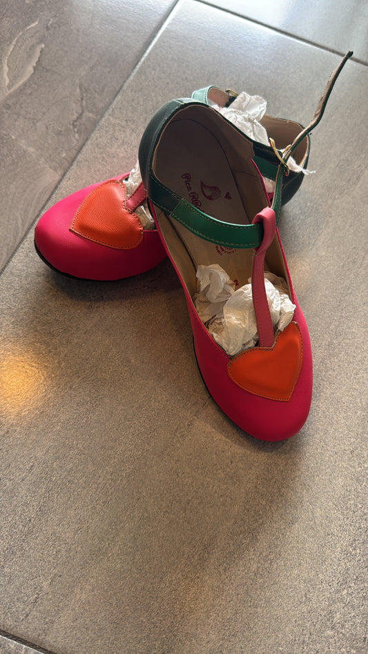 Zapatos corazones