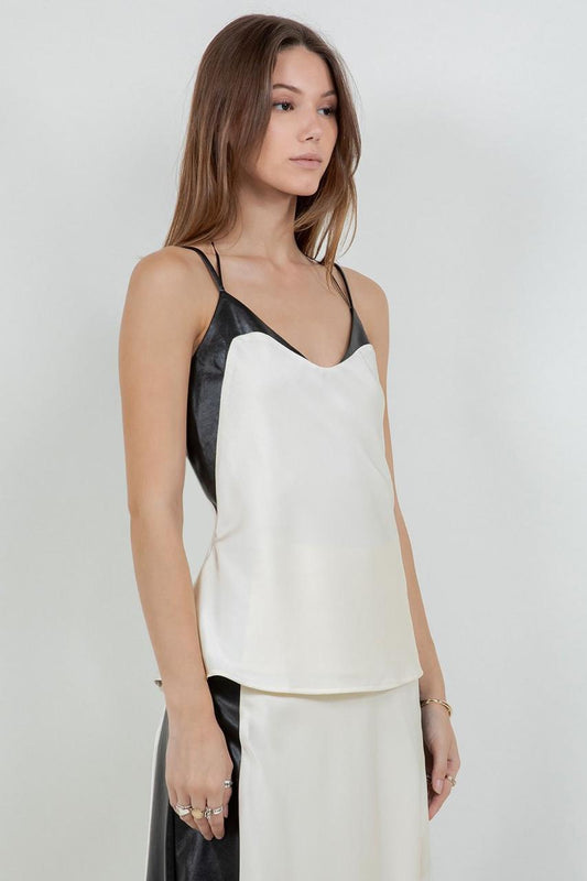 BLUSA LENCERA B/W