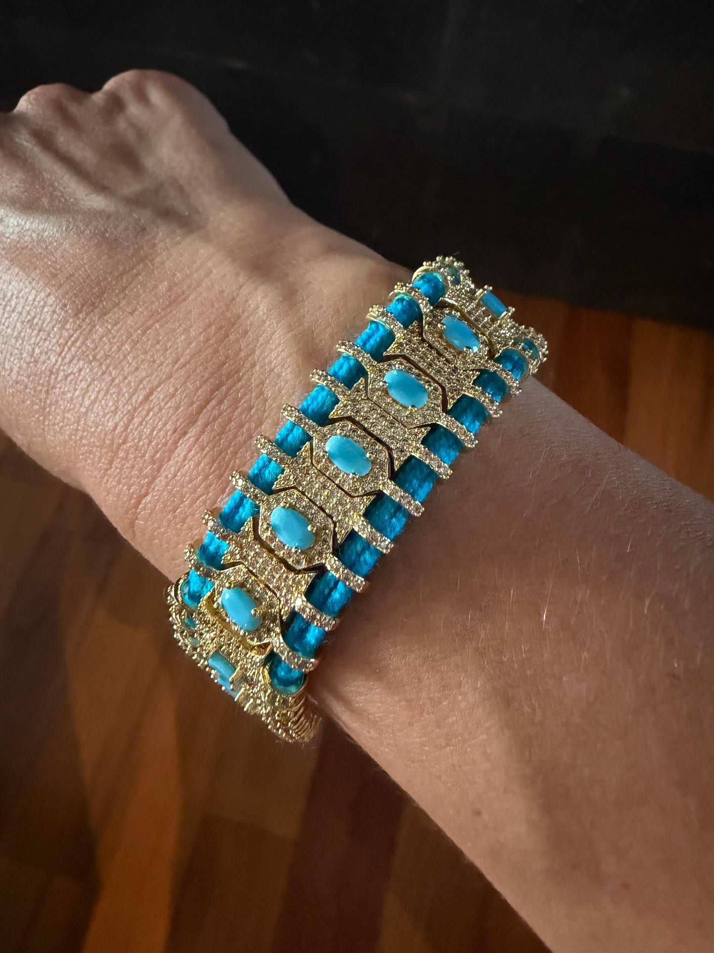 BRAZALETE TURQUESA