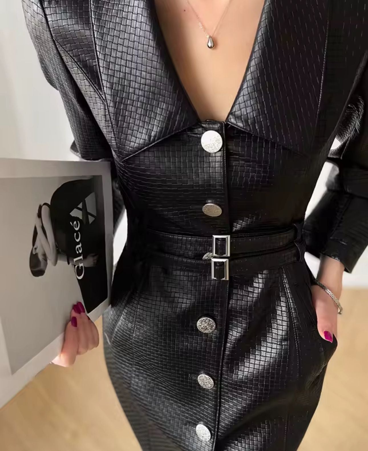 Vestido Gabardina