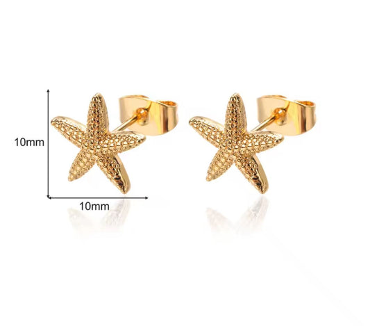 Aretes estrellitas