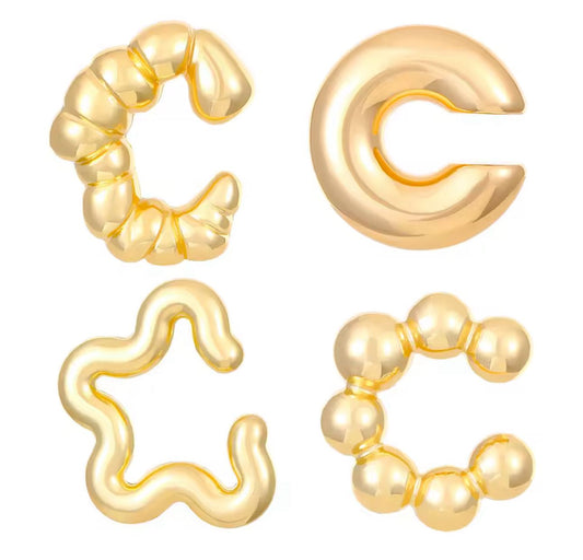 Earcuff dorado