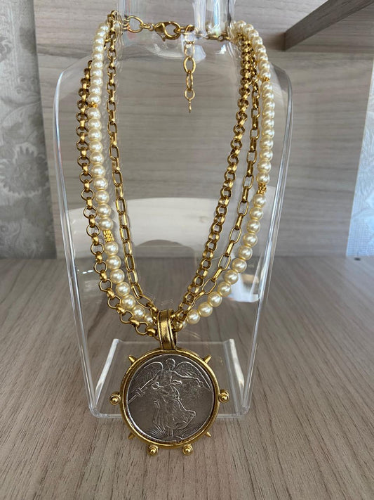 Collar moneda 02