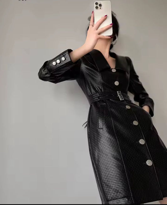 Vestido Gabardina