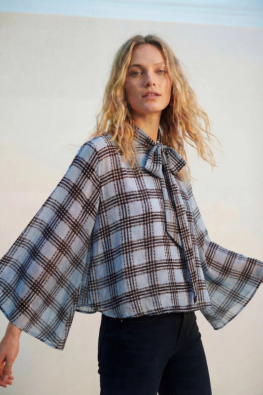 Blusa cuadros