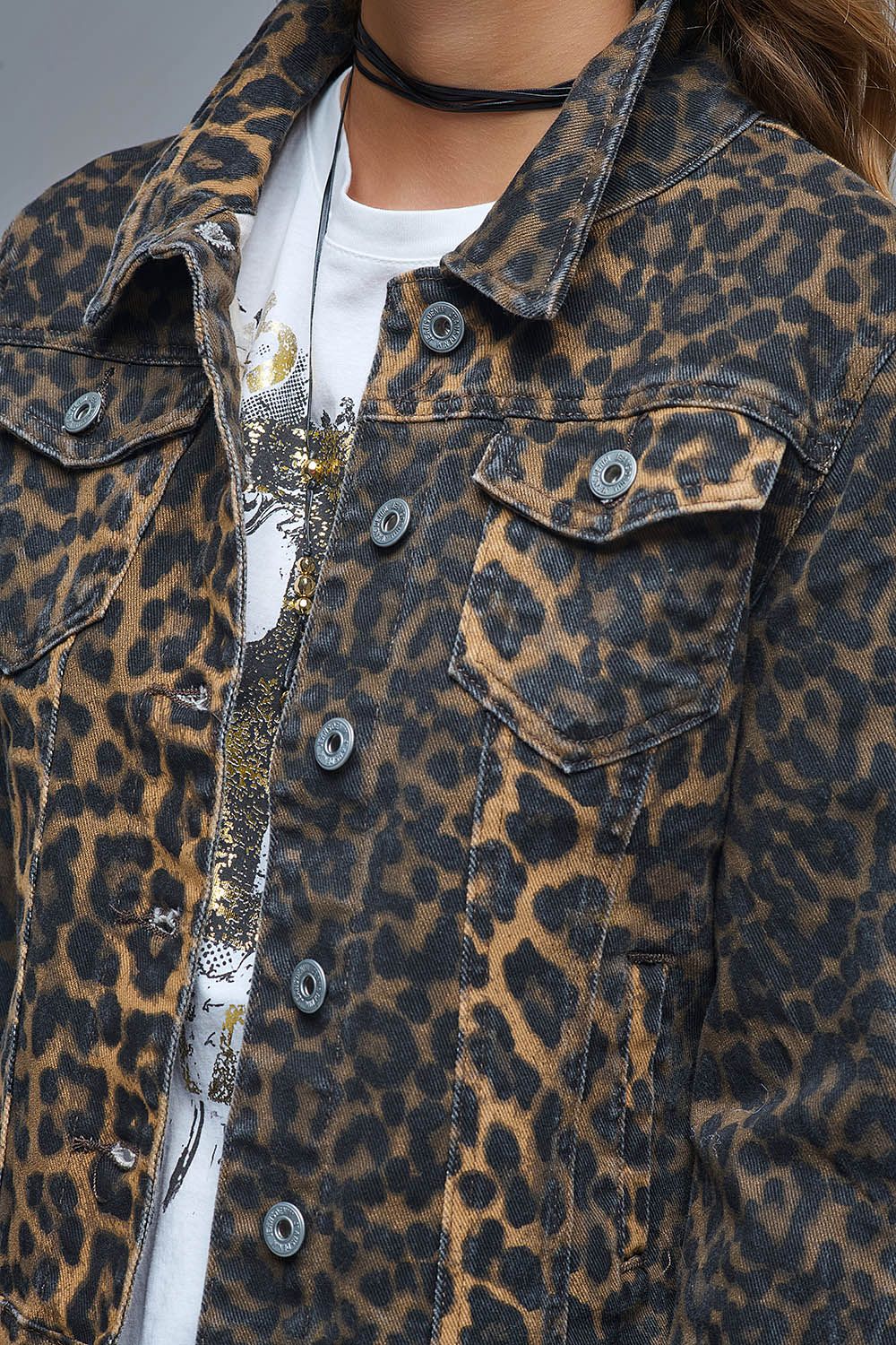 Chamarra animal print