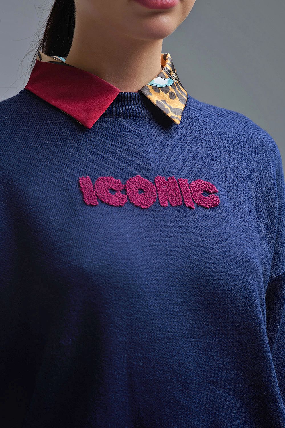 Suéter Iconic Azul