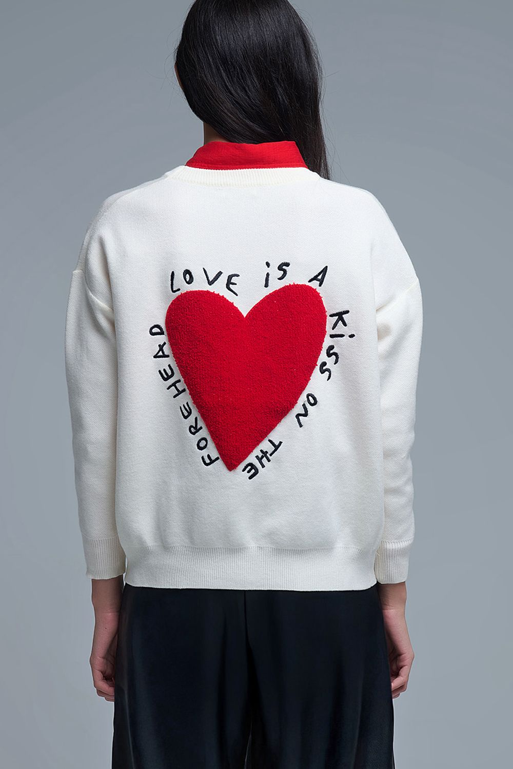 Suéter Blanco Corazón