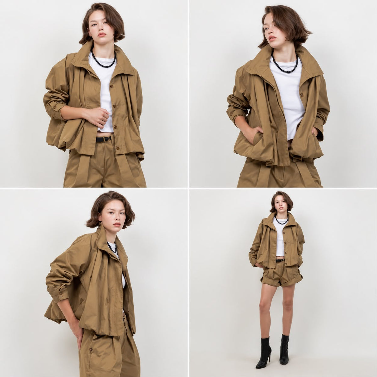 CHAQUETA BEIGE