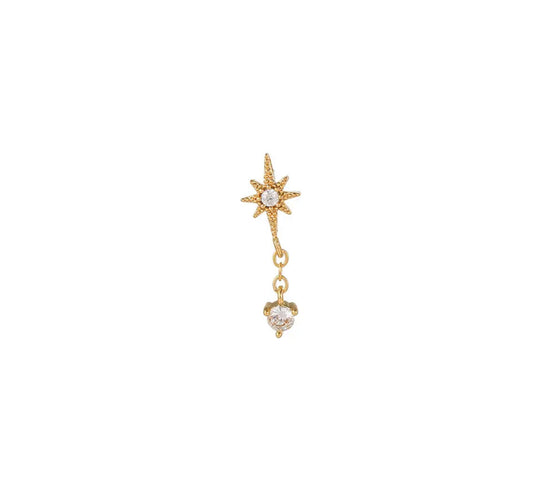 Piercing Estrella colgante